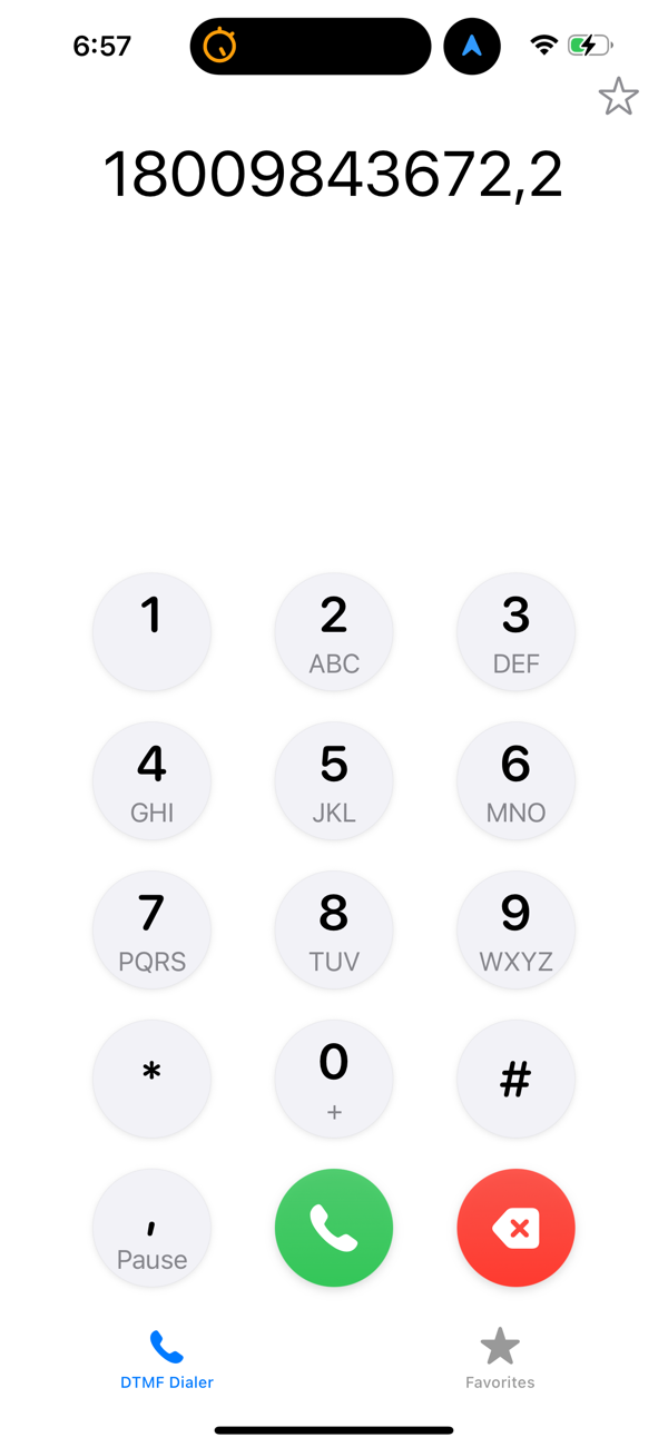 DTMF Dialer Tool screenshot 1