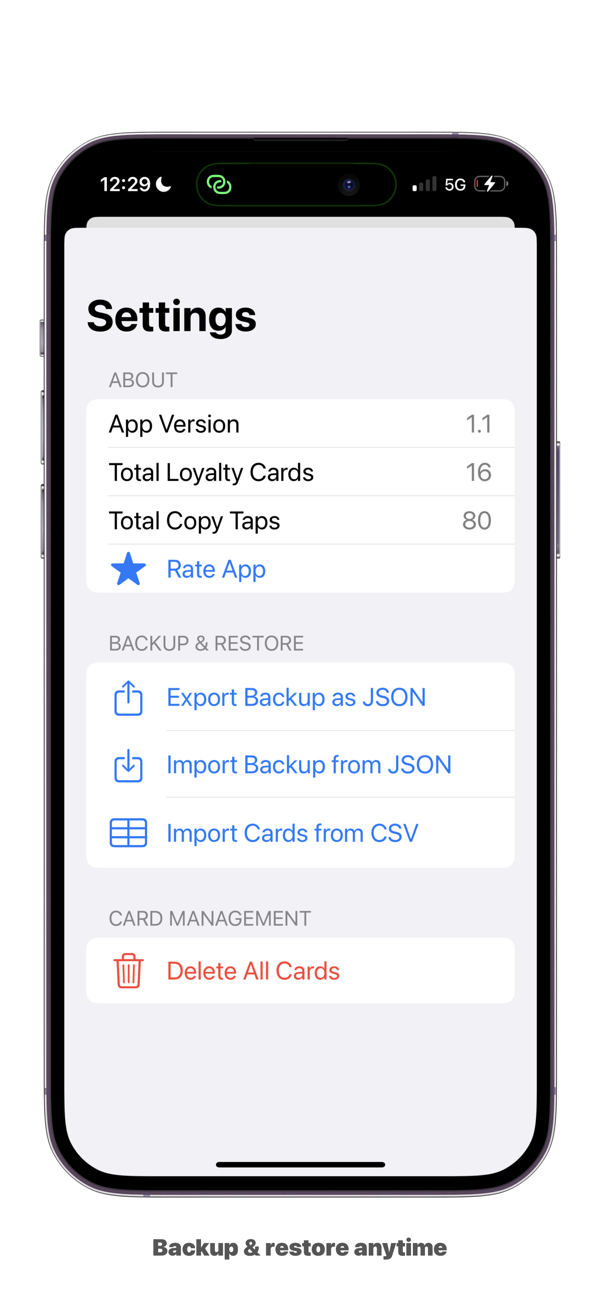 Loyalty Cards screenshot 5