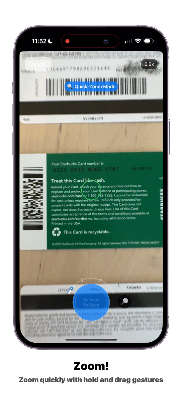 QuickScope screenshot 2