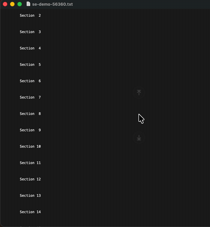 Scroll Elevator jumping to the top and bottom of a document