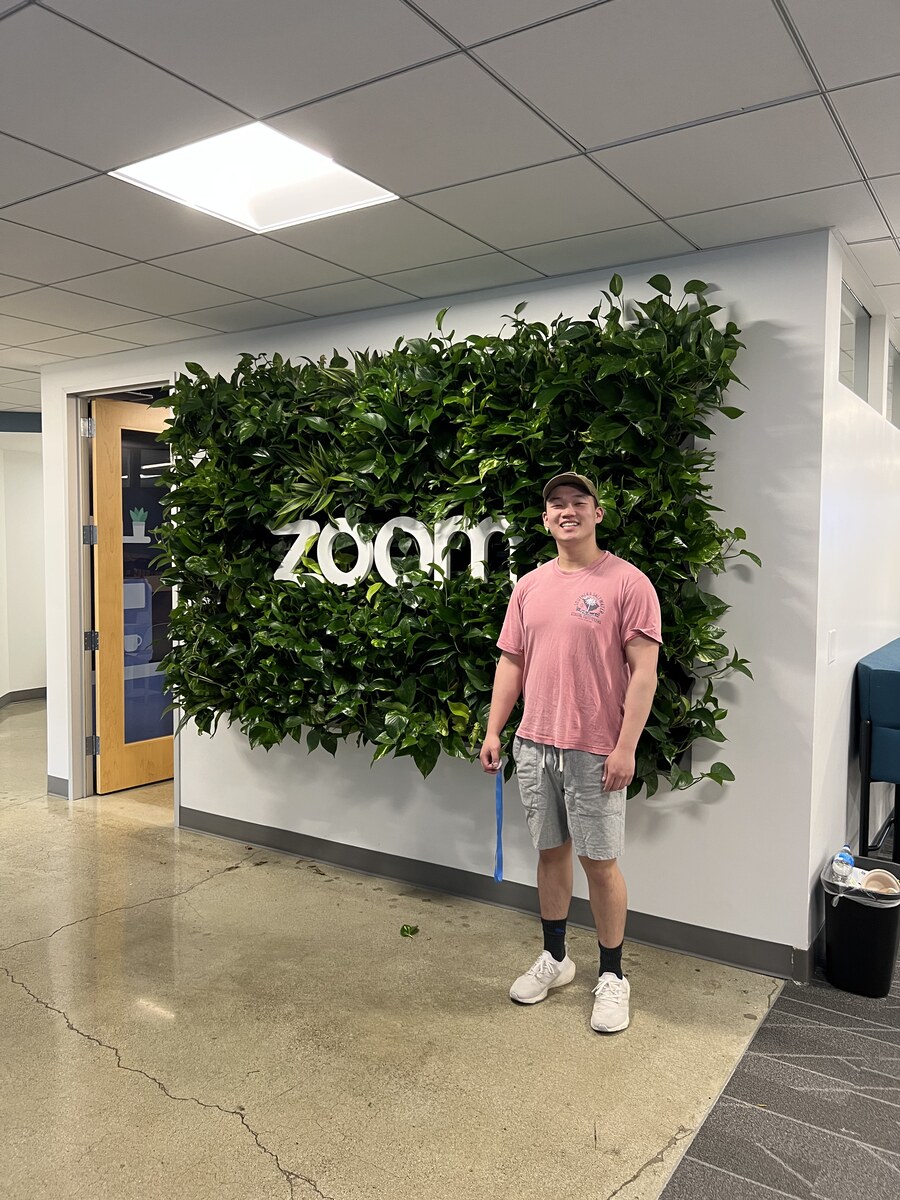 Kevin at the Zoom San Jose office